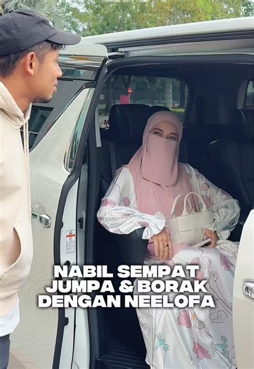 Pertemuan Nabil dan Neelofa di Astro Pagi Tadi