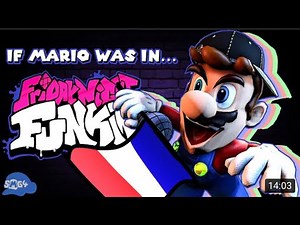 SMG4 en français: si Mario était dans… friday night funkin'