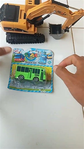 ASMR Unboxing and testing/review Rogi the little bus cute #asmr #unboxingtoys #review