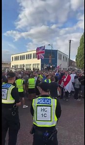 801K views · 10K reactions | Chants of "Send Them Home" Protest in Waterlooville. So named as it was reputed to be settled by the victors of Waterloo on their return. | Traditional Britain Group - Under Attack | Facebook
