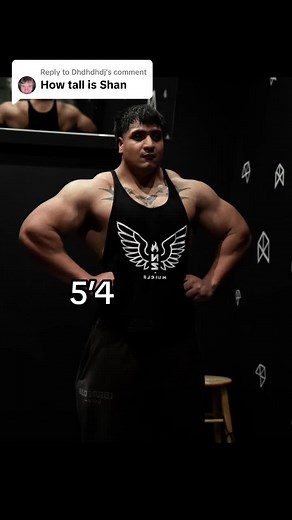 Shan Bodybuilder Height Revealed | Gym Guy Measurements