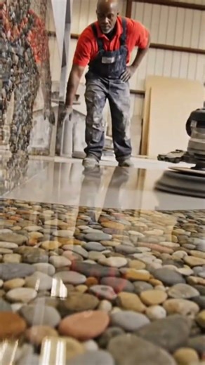 Transform Your Space with River Stone Resin Flooring