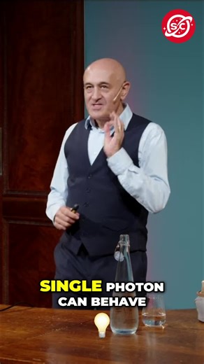 Original content: https://www.youtube.com/watch?v=k-0pky806Fo The Royal Institution: The mind-bending reality of quantum mechanics with Jim Al Khalili Content shown here for educational purposes only and under fair use. A single photon exists as both a wave and a particle...until measured. Forcing one photon to 'decide' instantly impacts its entangled partner. It's quantum entanglement in action! #QuantumEntanglement #Physics #Science #QuantumMechanics