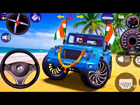 Dollar (Song) Modified Mahindra Thar😈 || Indian Car Simulator 3D || Android Gameplay Cars 3D #Games​