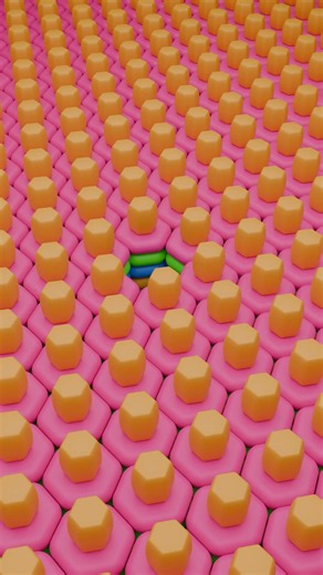 Spinning Hexagon Layers 🔥