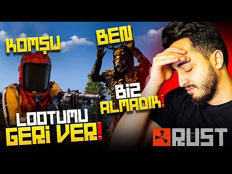 EVİMİZ YIKILDI! KOMŞULAR İNTİKAMA GELDİ! ZOR DURUMDAYIZ! Rust #2