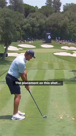 The precision on this shot was insane 😳 #golf | Crushers GC