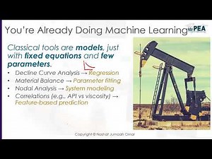APPLIED MACHINE LEARNING AND DATA DRIVEN MODELING FOR OIL AND GAS USING PYTHON D1