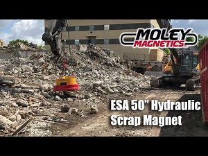 Fully Enclosed Hydraulic Scrap Magnet