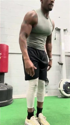 Inverted toe touch hamstring warm up