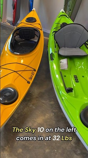 Sub 40lb Sit In and Sit On Kayaks Compared. #kayaking #eddylinekayaks