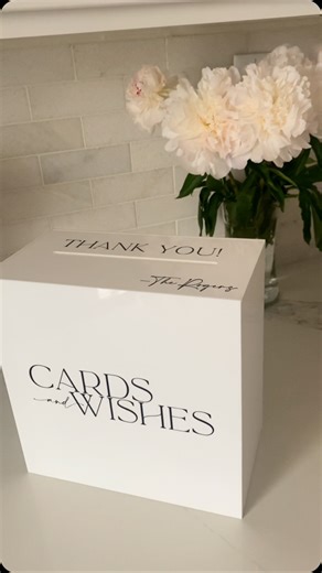 Erin Rogers on Instagram: "DIY Wedding Card Box Tutorial 懶 Like + Comment “CARDS” if you’d like me to send you my materials! #diyproject #diyideas #cricut #cricutmade #cricutproject #canva #diybride #diybrideinspo #wedding #modern #weddingtiktok #bridetobe #bride #weddingvibes #bridetok #diywedding #diytutorial #diytutorials #cricuttutorial #cricuttutorials #cardbox #diycardbox #weddingcardbox #weddingcards https://liketk.it/59pMs"