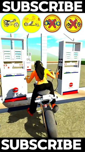 Indian bike driving 3D || 4 bikes V'S blast petrol pump 🥶🥵