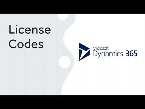 #21 License Codes : D365 F&O