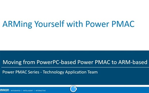ARMing Yourself with Power PMAC