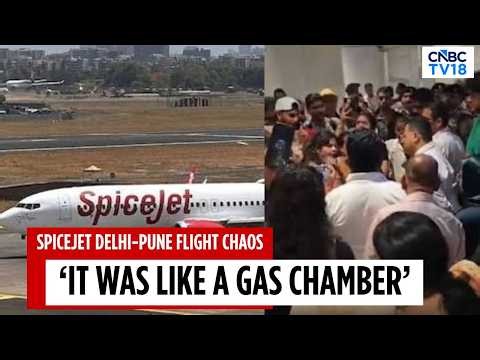 SpiceJet Delhi-Pune Flight Chaos: Passengers Describe Harrowing Cabin Ordeal | N18V