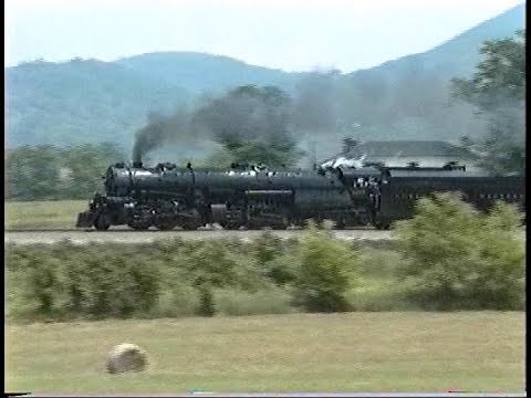N&W 1218 steam locomotive on June 3, 1989