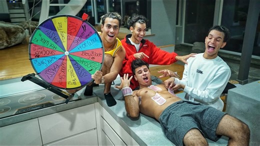 Spinning wheel of pain