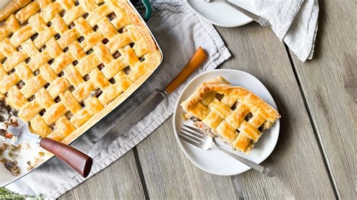 Chicken, Mushroom, And Winter Squash Pot Pie Recipe