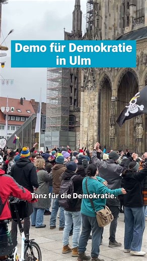Demokratie-Demo in Ulm