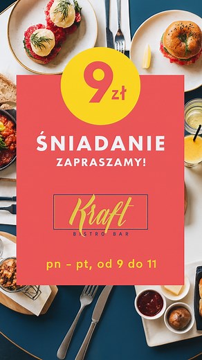 Od 9 za 9, z kim się widzimy? 🍳🥞🥚 | KRAFT
