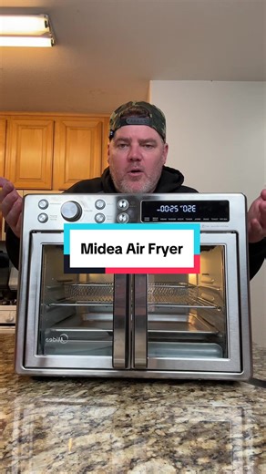 Midea 10-in1 Air Fryer and Oven #mideaairfryer #airfryeroven #kitchenhack #countertopoven #holidaycooking