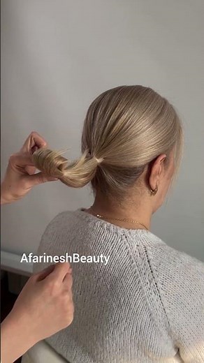 This Bow Hairstyle Hack Will Be Your New Obsession 😍 Quick & Classy