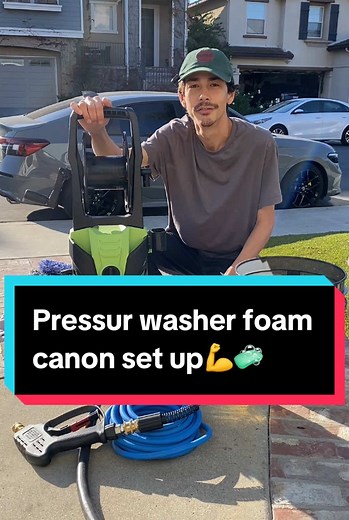 Budget Foam Cannon Setup for Beginners in Car Detailing