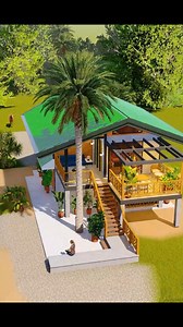 Simple Bahay Kubo #BahayKubo #SmallHouse #simplehousedesign | Barrio Architect