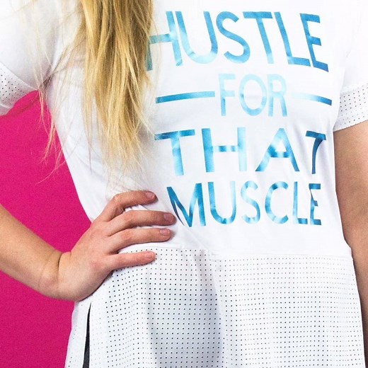 Learn how to use the new Sportflex Iron-On from Cricut! You're going to love how amazing this is for any stretch material. Watch the video here: https://youtu.be/tIHsYBg2P-0 | A Little Craft In Your Day