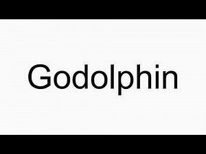 How to pronounce Godolphin