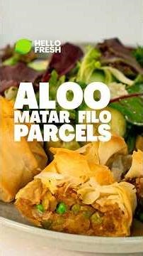 How to Make Crispy Aloo Matar Filo Parcels | Easy Curry Pockets
