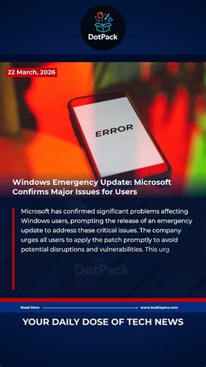 Windows Emergency Update: Microsoft Confirms Major Issues for Users