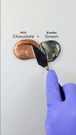 How to make Olive Drab Camouflage Slime Color Mixing 😍🎨 #colormixing #paintmixing #painting