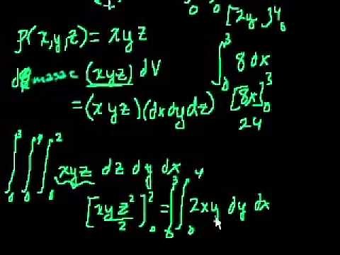 Triple integrals 2