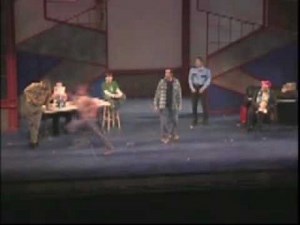 Full Monty audition scene with the big glimmmer