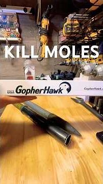GoPHERHAWK KILL MOLES AND GOPHERS FAST: EASY TO SET UP AND USE