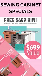 Let us help you design your perfect sewing room! Sew in comfort and sew longer. | The Stitchery