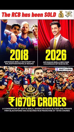 #noads The RCB has been sold 💰☠️ #ipl #ipl2026 #rcb #viratkohli #cricket #csk #srh