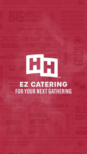 10K views · 17 reactions | Why Choose Huddle House Catering? Convenience: Place your catering orders directly on our website. Value: Save $20 with code “Save 20” Variety: Breakfast, Lunch, or Dinner - we've got you covered.  Learn More and Place Your Order: https://loom.ly/ngFG1Ik Tag us in your catering photos!  Let’s make your next event unforgettable!  | Huddle House | Facebook