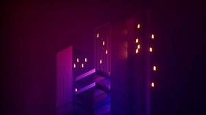 Urban Building Night Modular Building3d Rendering Stock Footage Video (100% Royalty-free) 1084933831 | Shutterstock