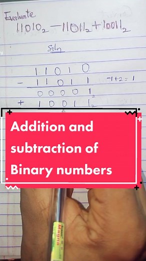 Binary Numbers Tutorial: Addition and Subtraction Explained