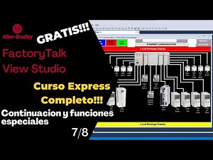 💻 GRATIS!!! 7/8 Curso EXPRESS || FactoryTalk View Studio 🚀 HMI PanelView