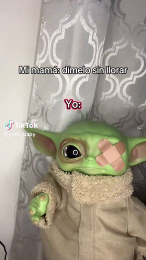 Dímelo sin llorar 😭💚 #babyyoda #parati #fyp #paratii #humor #meme