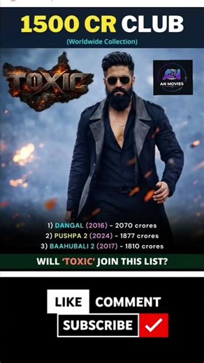 🎬 Will 'TOXIC' Rewrite Box Office History? | Yash vs. The Legends