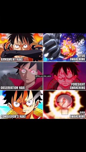 Luffy ki Haki Evolution🔥| Armament, Observation, Conqueror’s & Next Awakening❓#OnePiece #Luffy #Haki