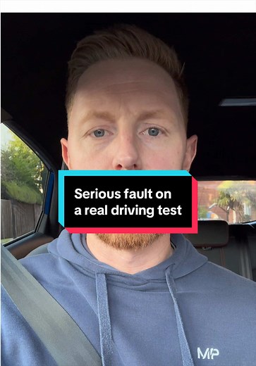 Serious Driving Faults That Can Cause Test Failures