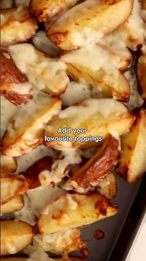 Loaded red skin potato wedges recipe | Woolworths TASTE
