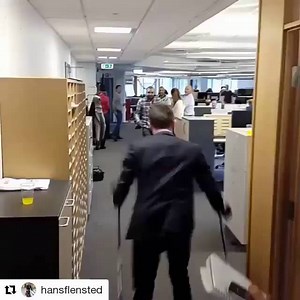 Leaving the office on Friday like...😂😂😂 Greetings to our crazy Dell friends in the Nordics!🔝 Have fun this weekend, folks! #LifeAtDell #FridayFun | Dell Technologies Careers