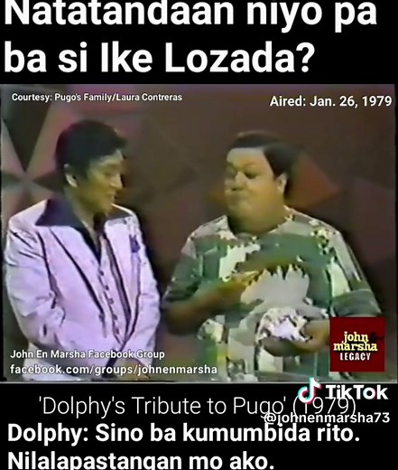Dolphy's Tribute to Pugo - Rare TV Special from 1979
